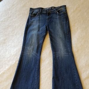 Guess bell bottom jeans